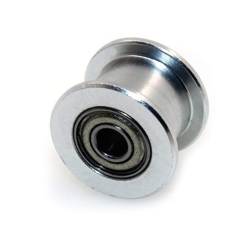 3Dman GT2 20 Toothless Bore 5mm Aluminum Timing Belt Idler Pulley for 6mm Width 3D Printers (10pcs) - Image 4